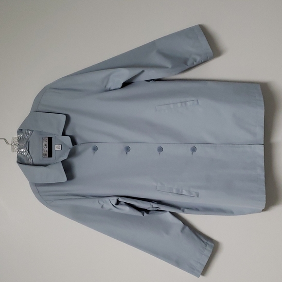 Big Chill Jackets & Blazers - Big Chill light blue trench rain coat